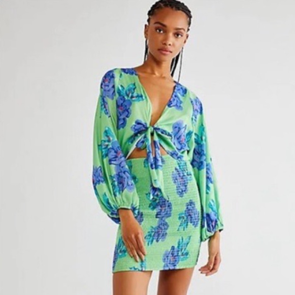 Free People Cassie Mini Dress